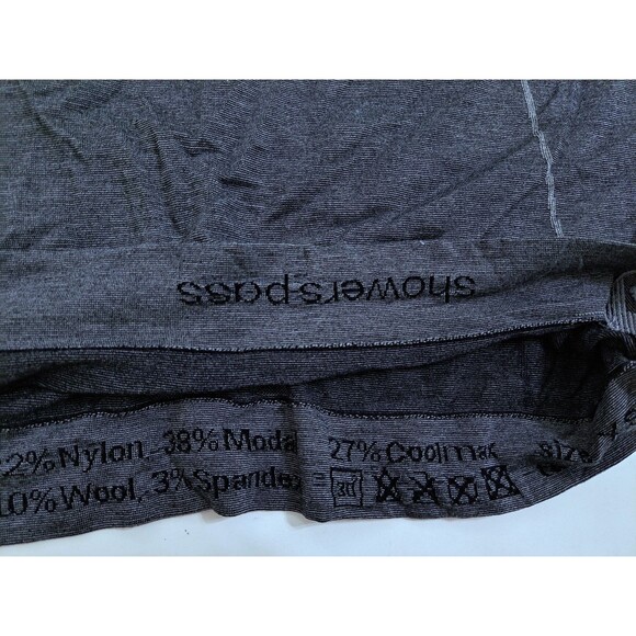 Showers Pass Shirt Mens XS Black Base Layer Wool Nylon Blend Trail Cycling - Picture 5 of 8